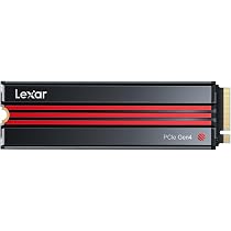 Lexar EQ790 4TB SSD with Heatsink M.2 2280 PCIe Gen4x4 NVMe 1.4