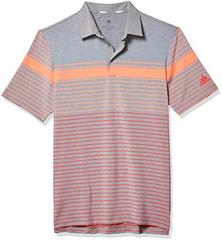 adidas men's ultimate365 heather golf polo