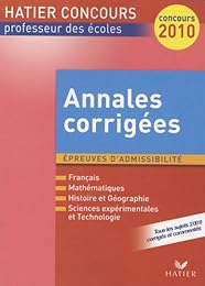Annales corrigées