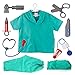 TopTie Doctor Role Play Set/Dress Up Surgeon Costumes Set For Kids-Doctor-S