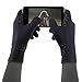 TrailHeads Womens Running Gloves - Touchscreen Gloves - Running Accessories for Women Winter - Hiking, Biking, Sports - Solid Black (Medium)