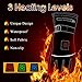 Autocastle 7.4V Heated Gloves Rechargeable Electric Battery Heated Gloves for Men Women,Touchscreen Thermal Heat GloveS,Battery Heated Ski Cycling Hunting Winter Hot Thermal Glove Hand Warmer,Black XL