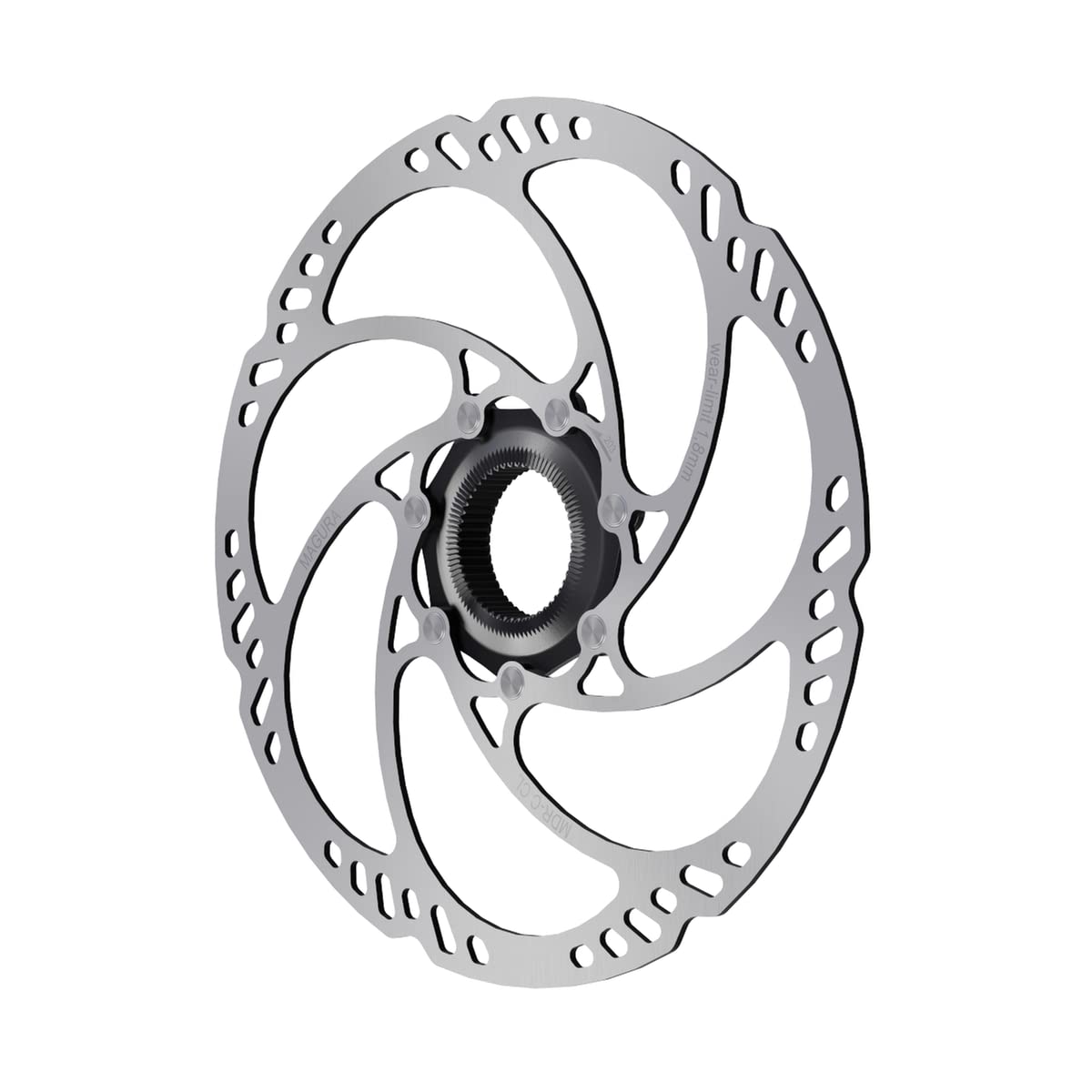 Rotor MDR-C CL, Ø 203 mm, Center Lock with lockring for thru axle. Bike Disc Brake Rotor.