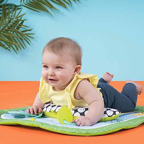 Bright Starts Easy Breezy Baby Tummy Time Activity Mat with 2