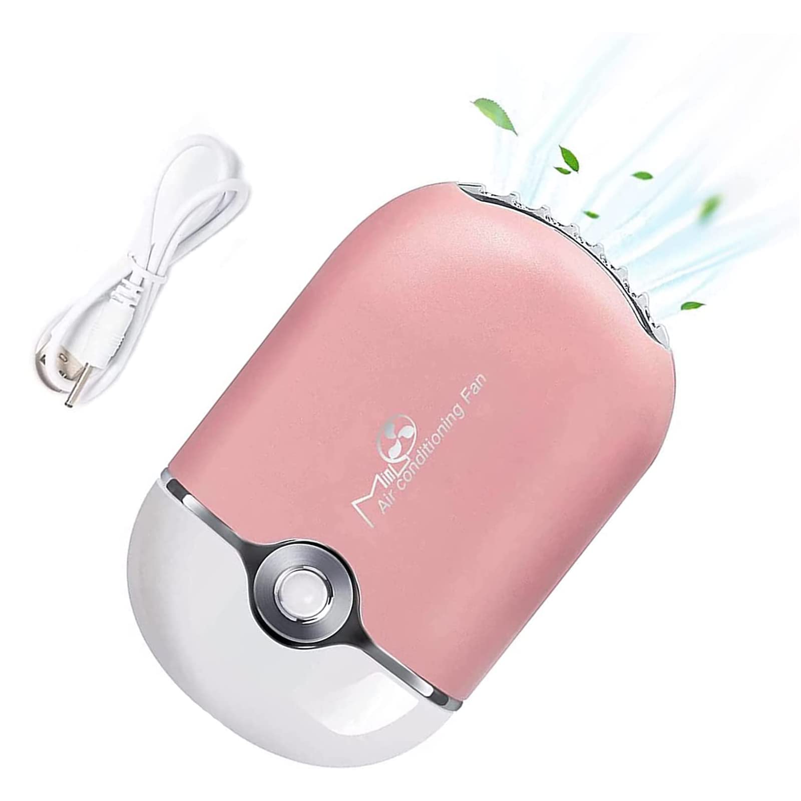 TwoWin USB Eyelash Fan Dryer - Mini Portable Air Conditioning Fan for Lash Extension