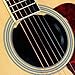 Acoustic Guitars Soundhole Cover Rubber Screeching Halt Feedback Buster Prevention (41/42 inch)