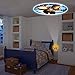 Projectables 13342 Iron Man 3 LED Plug-In Night Light, Gold and Red, Collector’s Edition, Light Sensing, Auto On/Off, Projects Marvel Comics Character Iron Man on Ceiling, Wall, or Floor