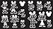 Chroma 5381 Mickey Mouse Ears Family Decal Kit