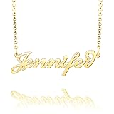 Q&Locket Jennifer Name Necklace Personalized