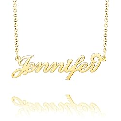 Q&Locket Jennifer Name Necklace Personalized