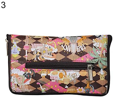 FEIDAj Shopping Pouch Bag Fashion Printed Foldable Shopping Bag Travel Grocery Storage Tote Pouch Handbag - 3#