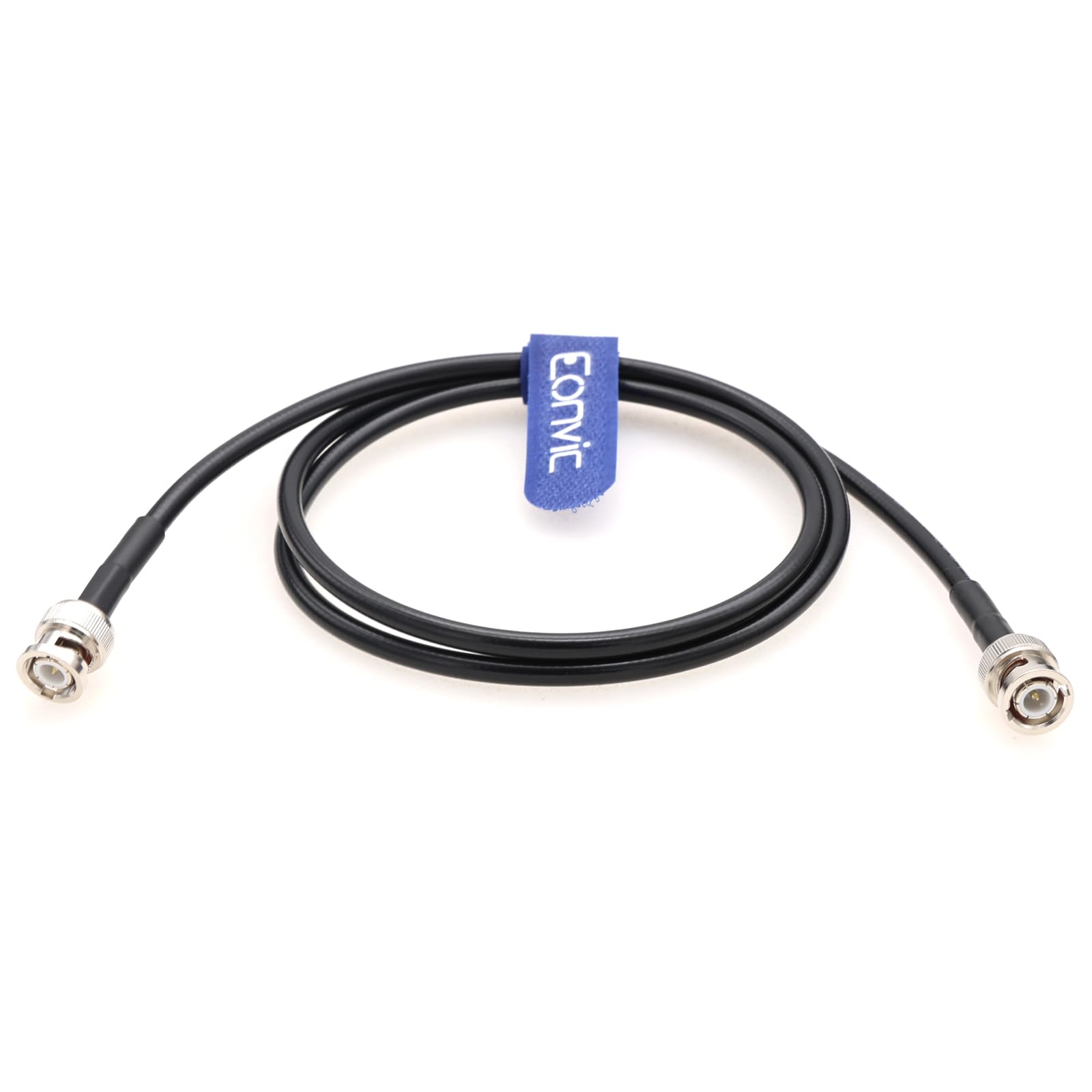 Eonvic BNC to BNC RG223 50ohm 6G HD SDI Shielded RF Coaxial Cable for 4K Video Cameras (1M)