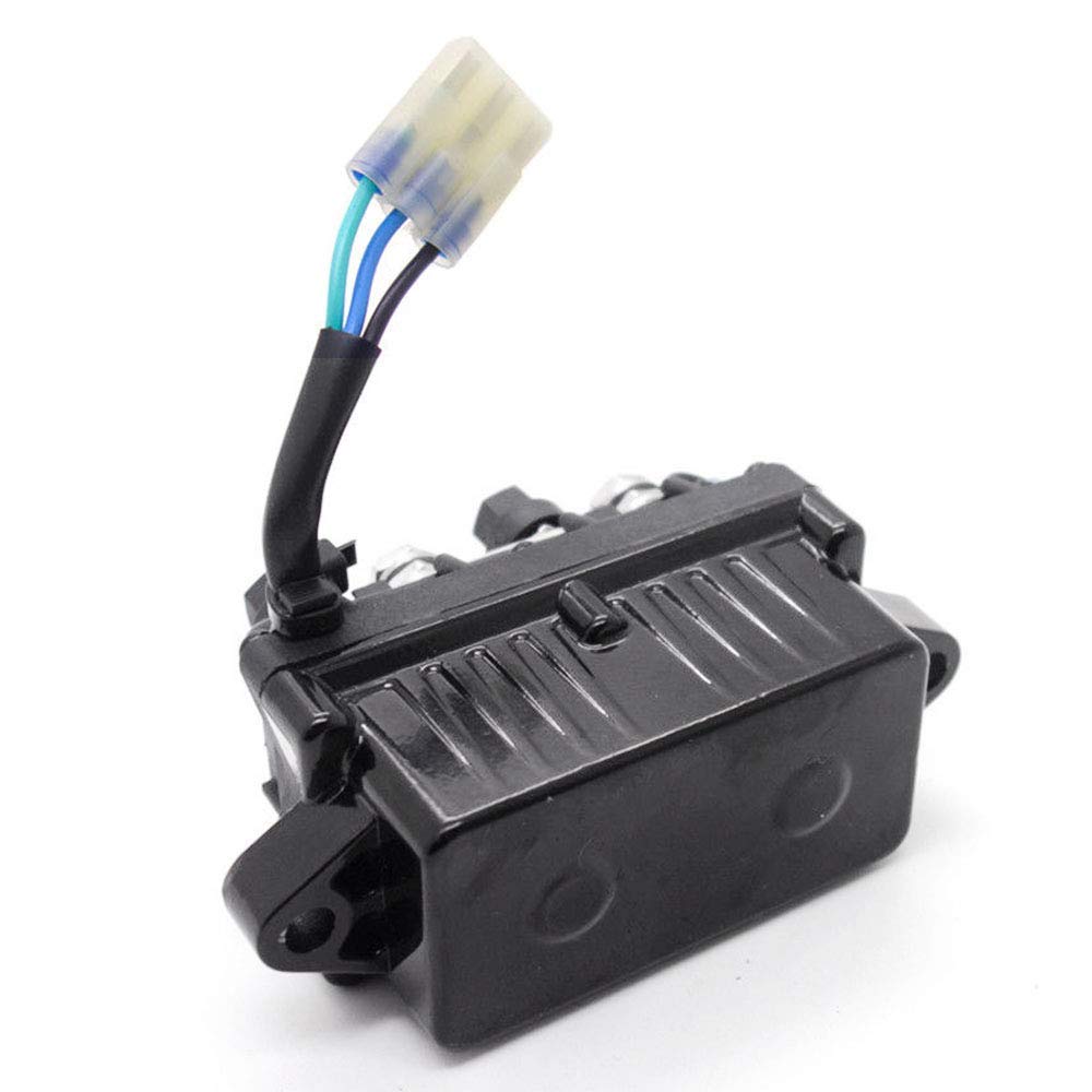 WonVon Universal ATV Winch Solenoid Switch Relay Assembly for Arctic