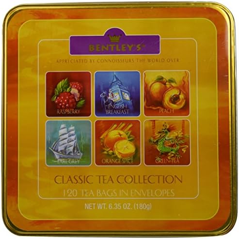 Bentley's Classic Tea Collection Tin 120-ct.