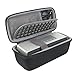 For Bose SoundLink Mini 2 II Bluetooth Wireless Speaker Hard Case Bag with TPU Soft Cover by Baval (Black)