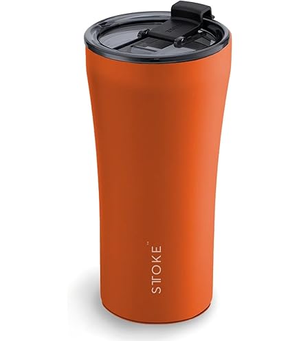 Amazon.com | Sttoke Leakproof Ceramic Reusable Coffee Cup 16 oz