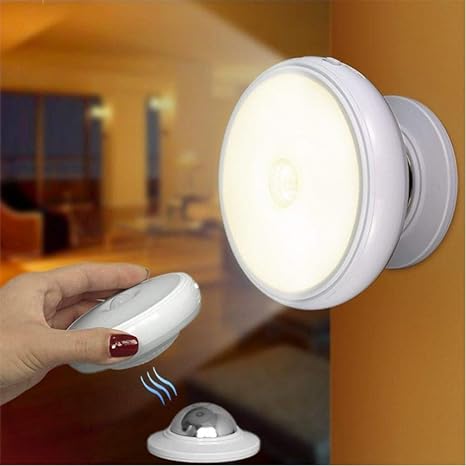 spinning night light motion lamp