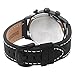 Dogfight DF0027 Mens Ace Black Leather Chronograph Watch