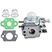 Hipa C1U-K52 C1U-K47 Carburetor for Echo SRM2100 SRM2110 GT200 GT200EZR GT2000 GT2000R GT2100 PAS2000 PAS2100 PE2000 PP1200 PP800 PPF2100 PPF2110 PPSR2122 PPT2100 Power Pruner Trimmer