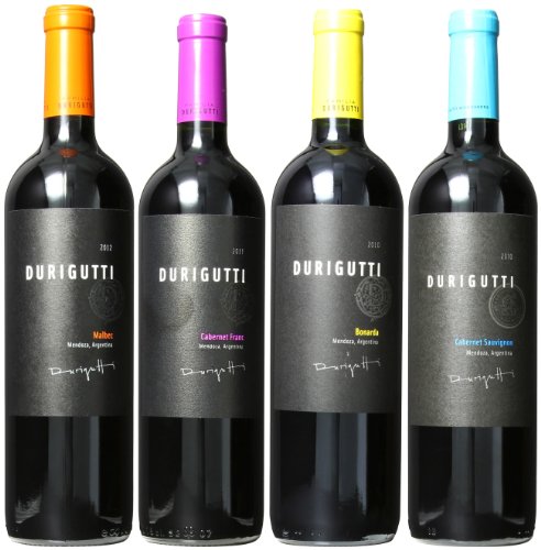 Durigutti Clasico Line Red Wines Mixed Pack Wine, 4 x 750 mL