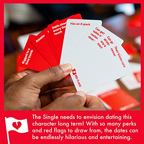 Skybound Red Flags Card Game Of Terrible Dates Fun Party TableTop