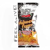 Blair's Death Rain Habanero Pepper Potato Chips 5 oz each (4 Items Per Order, not per case)