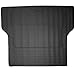 ECCPP Trunk Cargo Floor Mats for SUV Van Truck All Weather Rubber Black Auto Liners