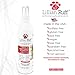 Lillian Ruff Leave-in Dog Conditioner & Detangler Spray - pH Balanced After-Bath No Rinse Hydrating Dog Conditioning Spray - Silky Shine Spray for Dry Skin, Itch Relief, Detangling & Dematting (8oz)