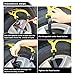 PrettyFirst Anti Snow Chains of Car Snow Tire Chains Anti Slip Chain Anti-skid Chains Fit for Most Car/SUV/Truck -Set of 6