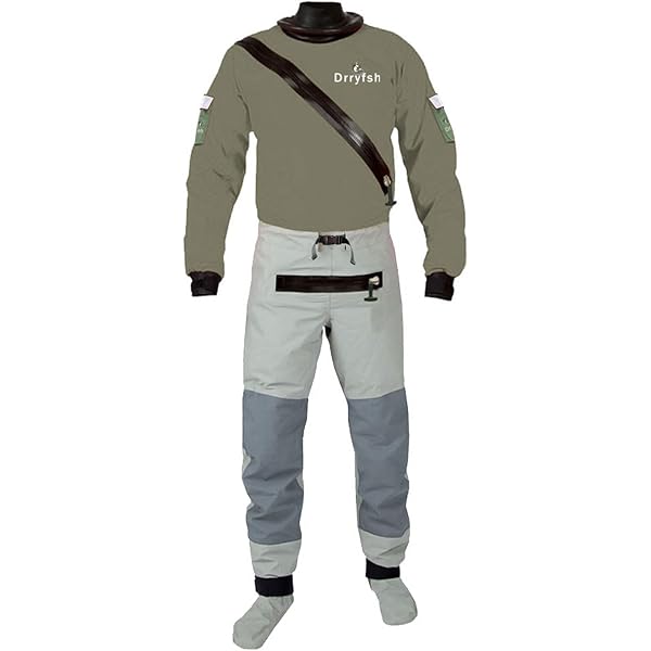 Combinaison Étanche Enfant Gill Drysuit Junior Noir – Bretelles Réglables, Imperméable, Respirante, Unisexe