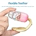 TUMAMA Baby Rattles Teether Toys, Infant Shaking Bell Rattle Set with Storage Box BPA Free Toys for 0, 3, 6, 9, 12 Month Old and Newborn Baby, Candy Colors