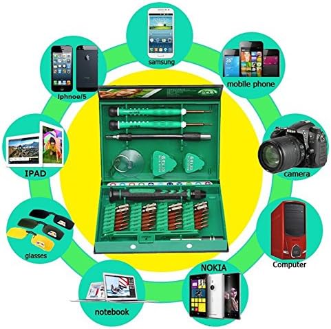 LAOA 38 in 1 Screwdriver Set Precision Repair Tools Kit Laptop for Cell Phone iPhone for Notebook