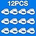 UNC7E 12Pack Sweep Hose Attachment Clamp for Cleaner B15 Replacement, Compatible with Polaris Pool Cleaner 180,280,360,380,480,Polaris Clip b15 Replacement