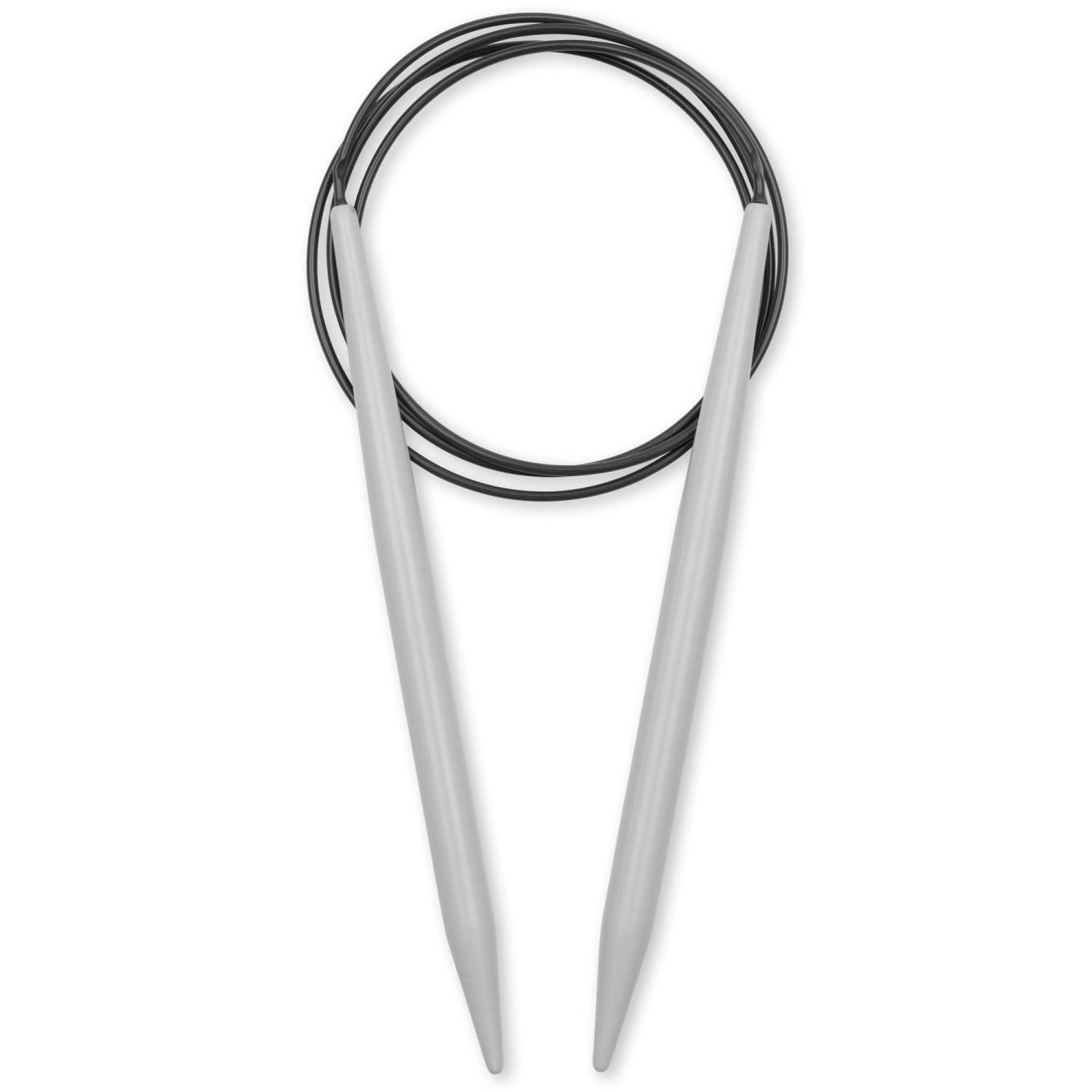 Prym 8mm 100cm Circular Needle, Aluminium, Silver