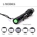 LED Tactical Flashlight, CREE XML T6 LED Portable Zoomable Flashlight - 1200 Lumen, 5 Mode Adjustable, Lotus Attack Head - IPX-6 Waterproof Outdoor LED Flashlight, 18650 Batteries (Not Included)