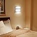 Albrillo Motion Sensor LED Wall Sconces Night Light Battery Operated