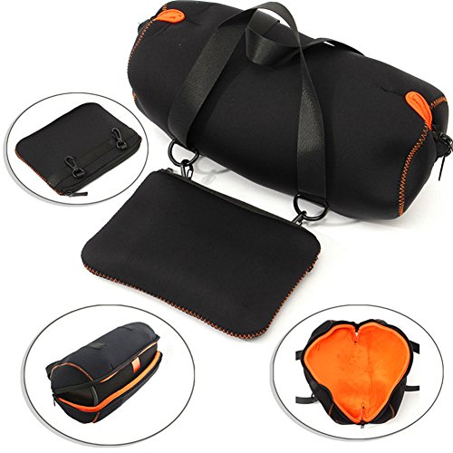 OWIKAR Carry Cover Bag Travel Carry Case Cover Shoulder Bag Neoprene Storage Protective Case Pouch for JBL Xtreme Bluetooth - Thumbnail 5