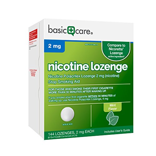 2 Basic+Care+Nicotine+Lozenge+Smoking