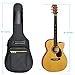 Sure Luxury Sure Luxury 41 Inch Acoustic Guitar Soft Case Gig Bag Backpack - Black