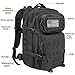 MEWAY Military Tactical Backpack Large Assault Pack 3 Day Army Rucksacks Outdoor Hunting Backpacks 42L (Black)