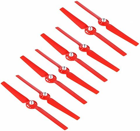 8pcs Propeller for Yuneec Q500 Typhoon 4K Drone Spare Parts Quick Release Props Replacement Blade 4 pairs Accessory Secologo (Red)