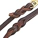 Guiding Star Leather Dog Leash 8ft, Dog Leashes for Large Dogs Heavy Duty, Soft Braided Handmade Leather Training Leash for Large & Medium Dogs (8ftx3/4inch, Brown)