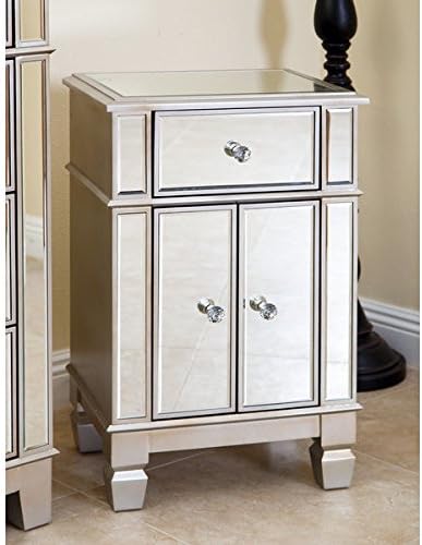 Abbyson Living Sophie Mirrored Accent Table