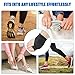 (4pcs) Bunion Relief Sleeve,Bunion Corrector with Soft Gel Pads REUSEABLE Bunion Splints Toe Spacer Socks Great for Hammer Toe,Hallux Valgus & Big Toe Joint, for Men and Women-Large/X-Large.
