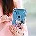 iPhone 5C Case,iPhone 5C Liquid Case with HD Screen Protector for Girls Women,LeYi Cute Design Shiny Glitter Moving Quicksand Clear TPU Protective Phone Case Cover for Apple iPhone 5C ZX Rose Gold