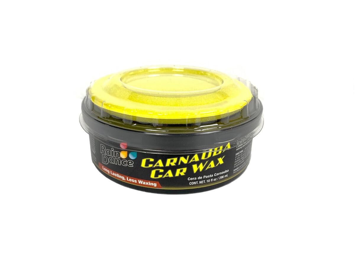 Ultra Gloss Hard Paste CARNAUBA WAX, Pure Carnauba Wax High Shine Instant water beading