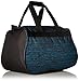 adidas Diablo Duffel Bag, Bright Cyan Subdued/Black/Frozen Yellow, One Size