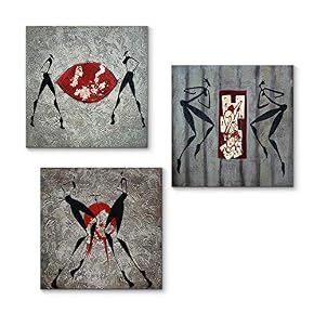 Abstract Oil Painting Feature Painting Artwork for Home...