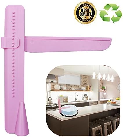 Cake Smoother Scraper Adjustable Plastic Polisher Edge Fondant Butter Cream Scraping Cutter Decorrating Tools
