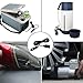 Heavy Duty 12V 24V Cigarette Lighter Extension Cord Cable, 3.5m/12ft Car Charger with Cigarette Lighter Socket Black Car Cigarette Lighter Plug with Light